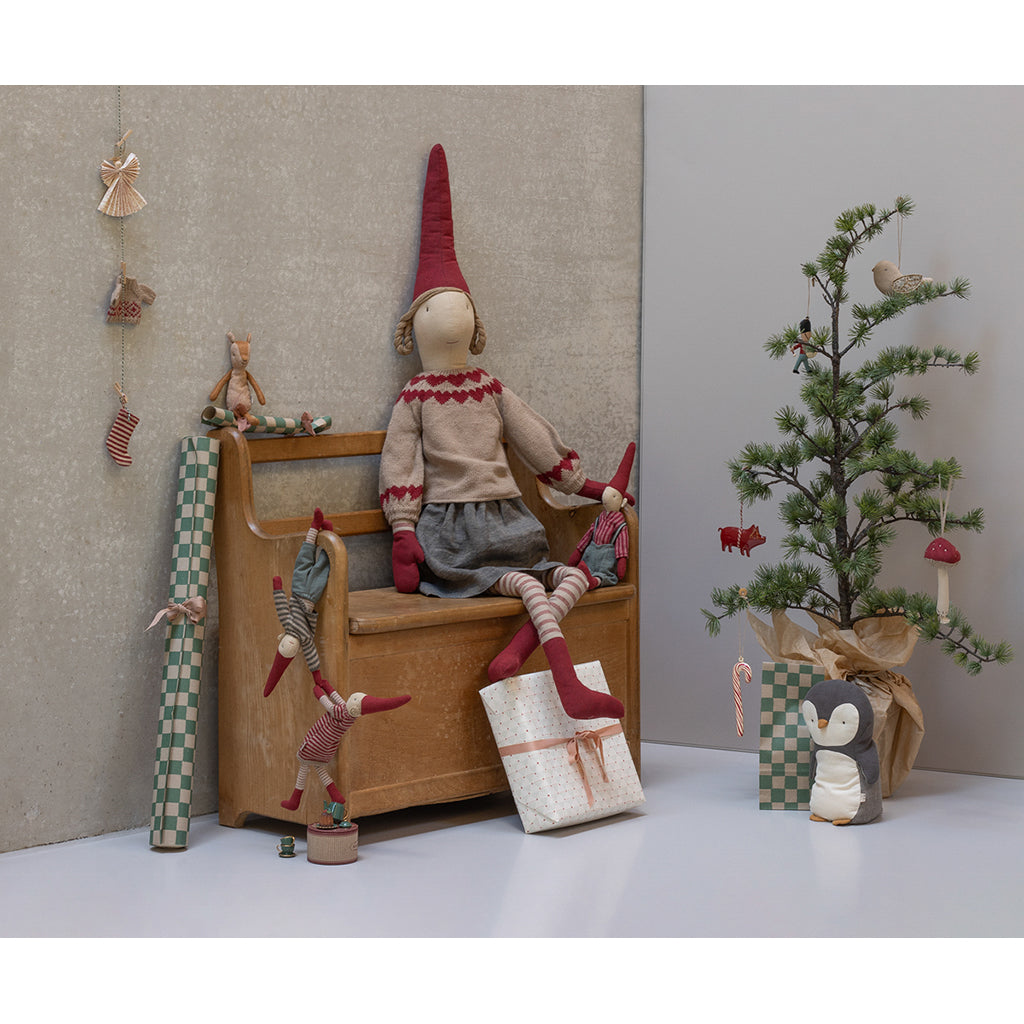 Maileg Nisse, Size 3, Boy – Pants and Knitted Sweater