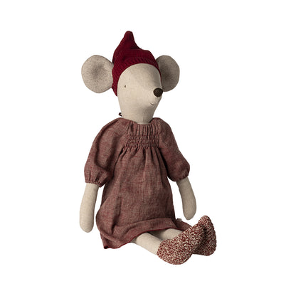 Maileg Christmas Mouse, Maxi - Girl