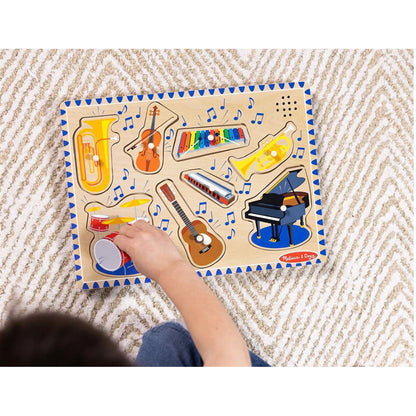 Melissa &amp; Doug Musical Instruments Sound Puzzle