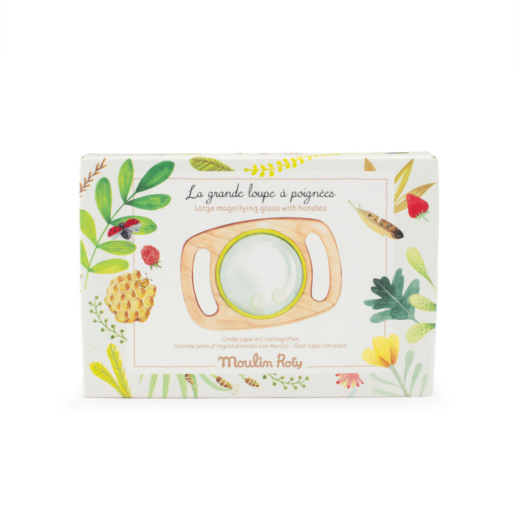 Moulin Roty forstørrelsesglas med håndtag, Le Botaniste