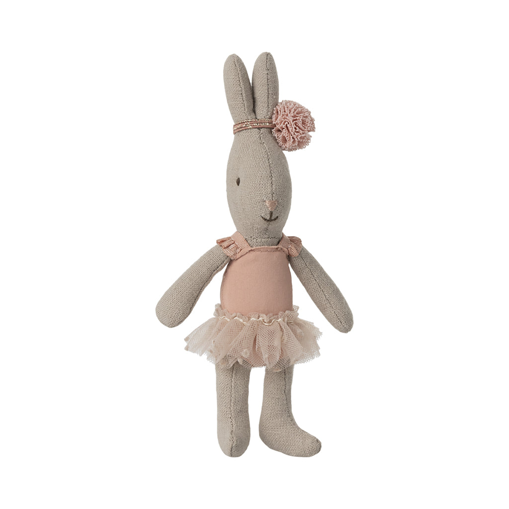 Maileg Micro Bunny, Ballet Outfit and Tulle Skirt - Pink
