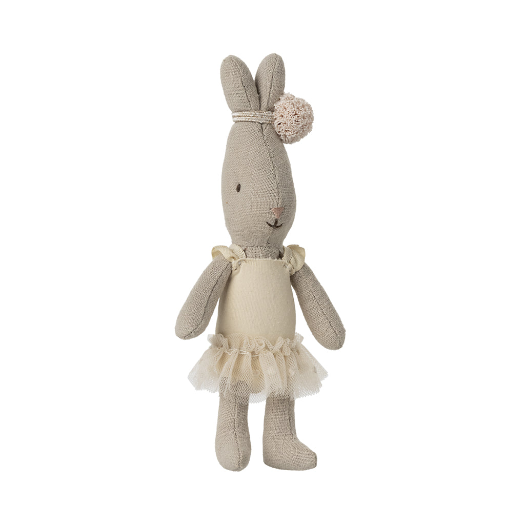 Maileg Micro Hare, Ballet Costume and Tulle Skirt - Cream