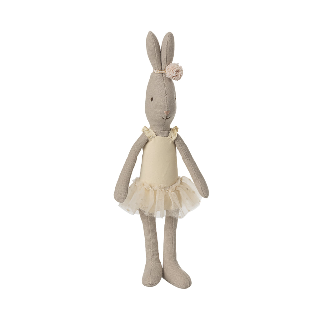 Maileg Hare Size 1, Classic - Ballet Outfit and Tulle Skirt - Cream