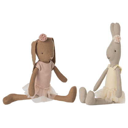 Maileg Hare Size 1, Classic - Ballet Outfit and Tulle Skirt - Cream