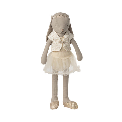 **Maileg Bunny Size 3, Classic - Ballet Outfit and Tulle Skirt - Cream**