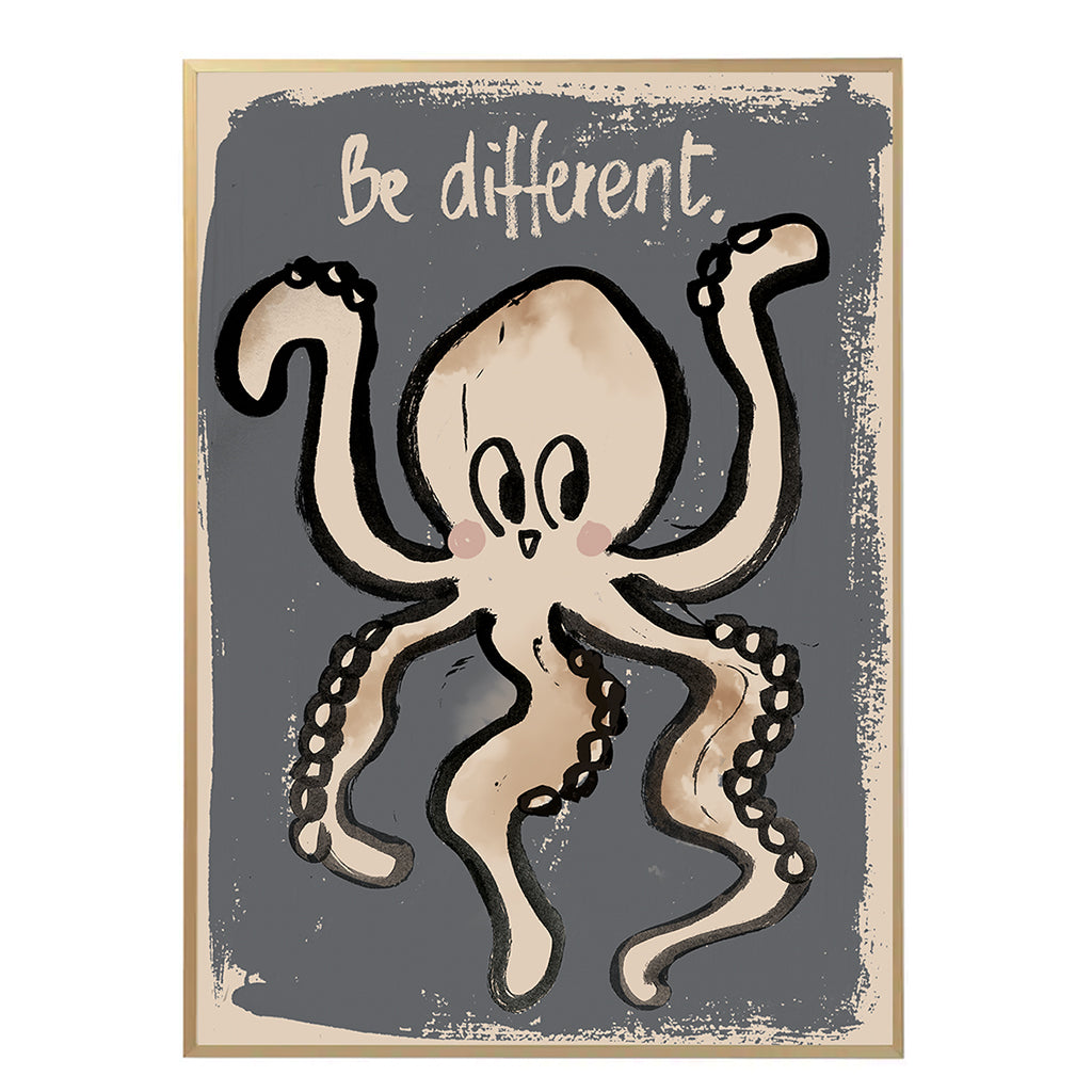 Studio Loco Kids Poster, Octo - 50 x 70 cm