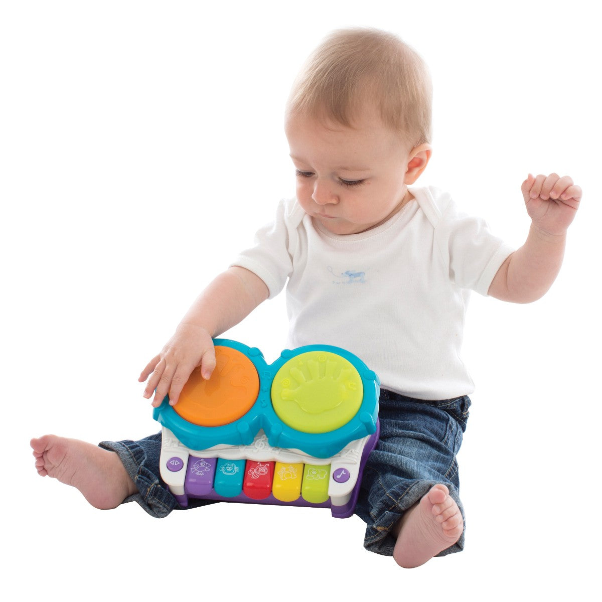 Playgro 2-in-1 Light-Up Music Maker