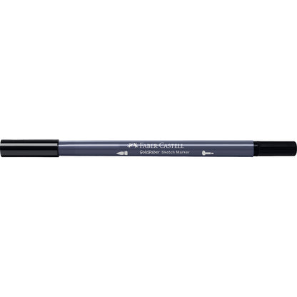 Faber-Castell Goldfaber Sketch Marker, Dual Tip with Thick and Fine Points - Black
