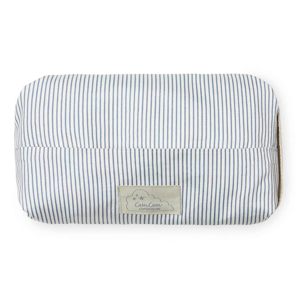 Cam Cam Wet Wipes Case, Classic Stripes Blue