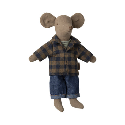 Maileg Dad Mouse - Light Brown