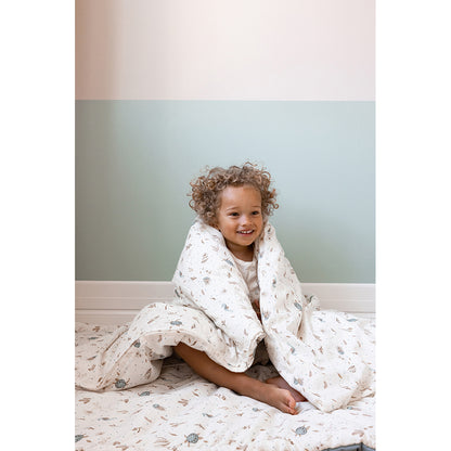 Cam Cam Adult Bedding, Organic - Sea Garden