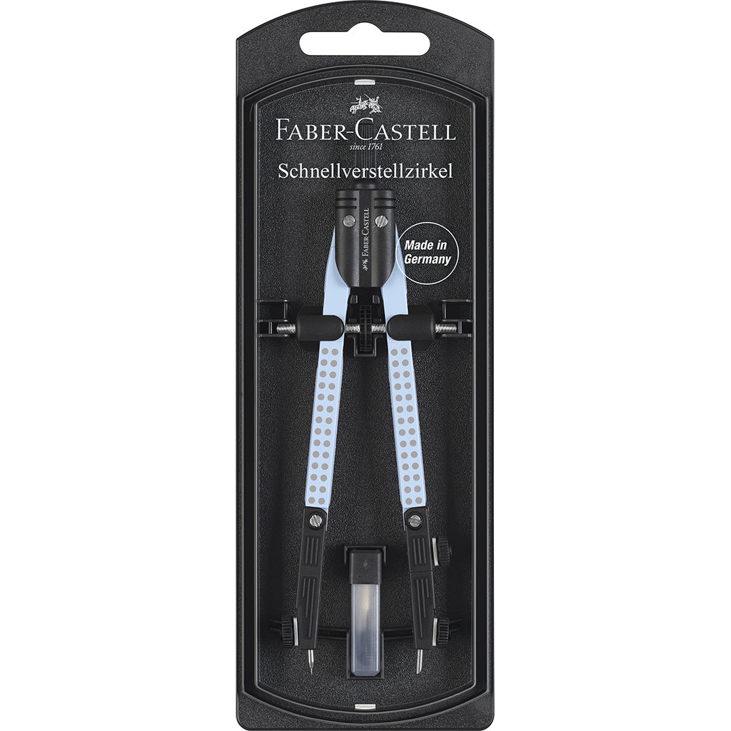 Faber-Castell Grip Compass Set - Sky Blue