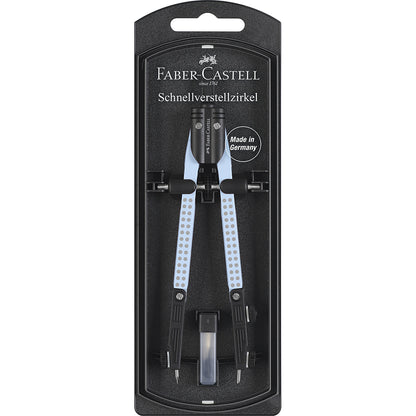 Faber-Castell Grip Compass Set - Sky Blue