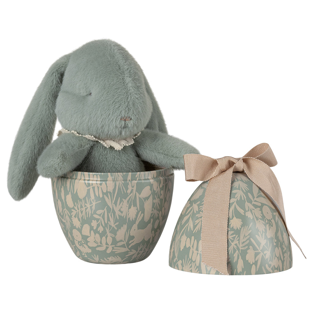 Maileg Easter Egg with Bunny, Mint