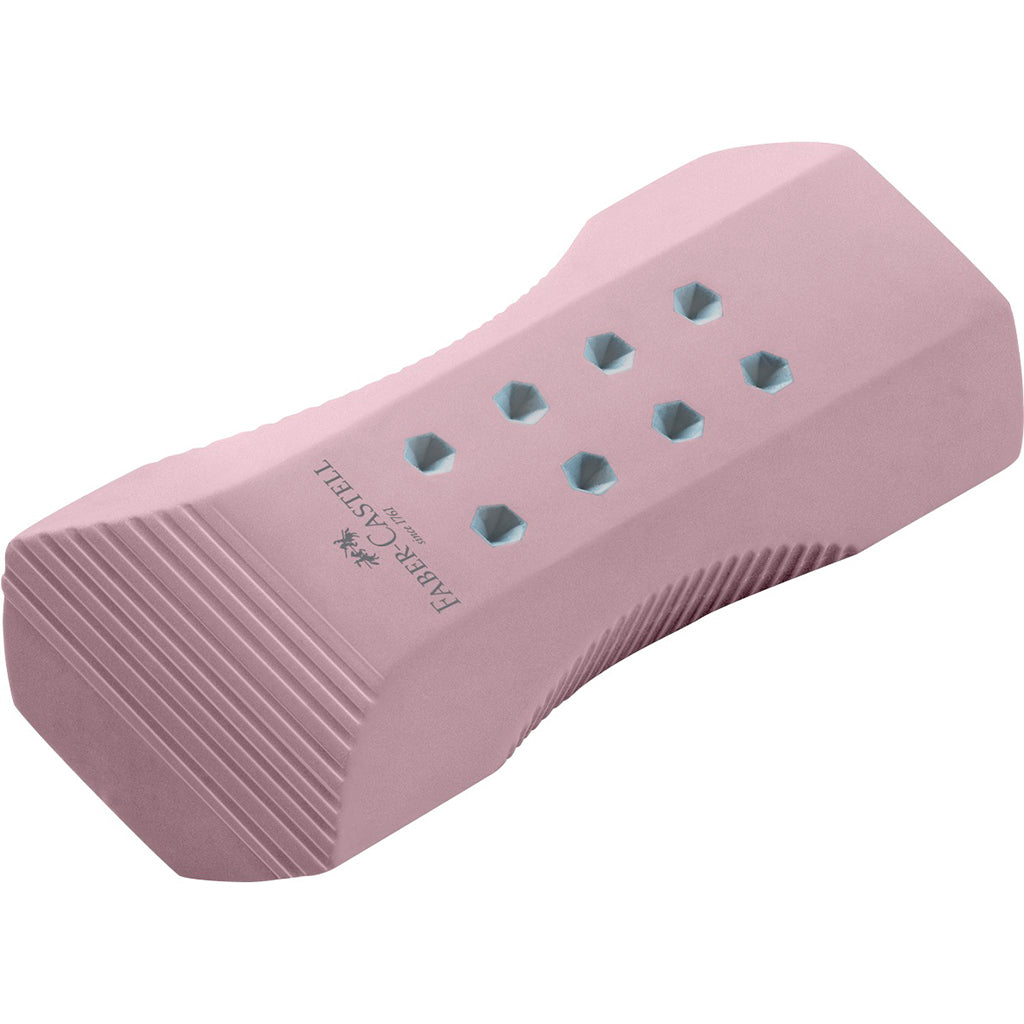 Faber-Castell Eraser with Glitter, 3 Assorted Colors