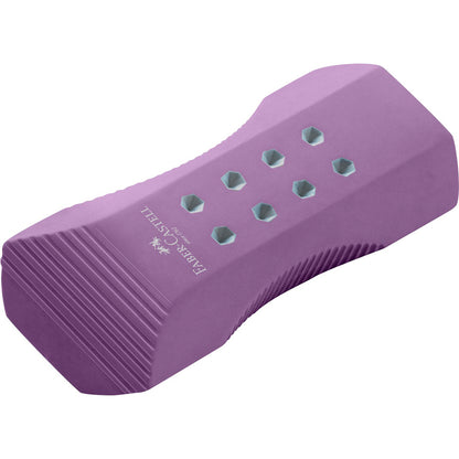 Faber-Castell Eraser with Glitter, 3 Assorted Colors