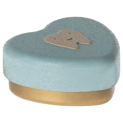 Maileg Milk Tooth Tin, Small Tooth Box - Mint