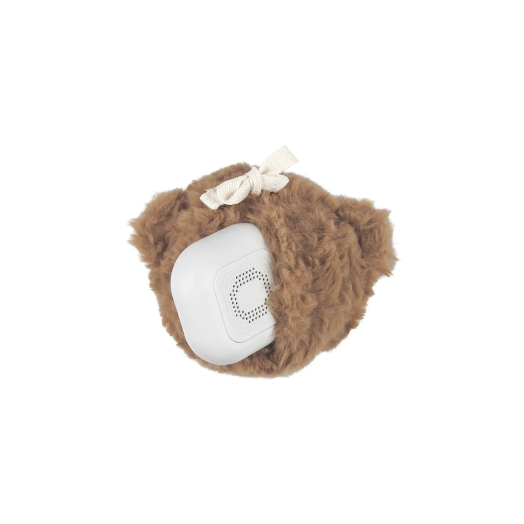 Flow Amsterdam Lou Heartbeat Sound Plush Toy To-Go, Brown