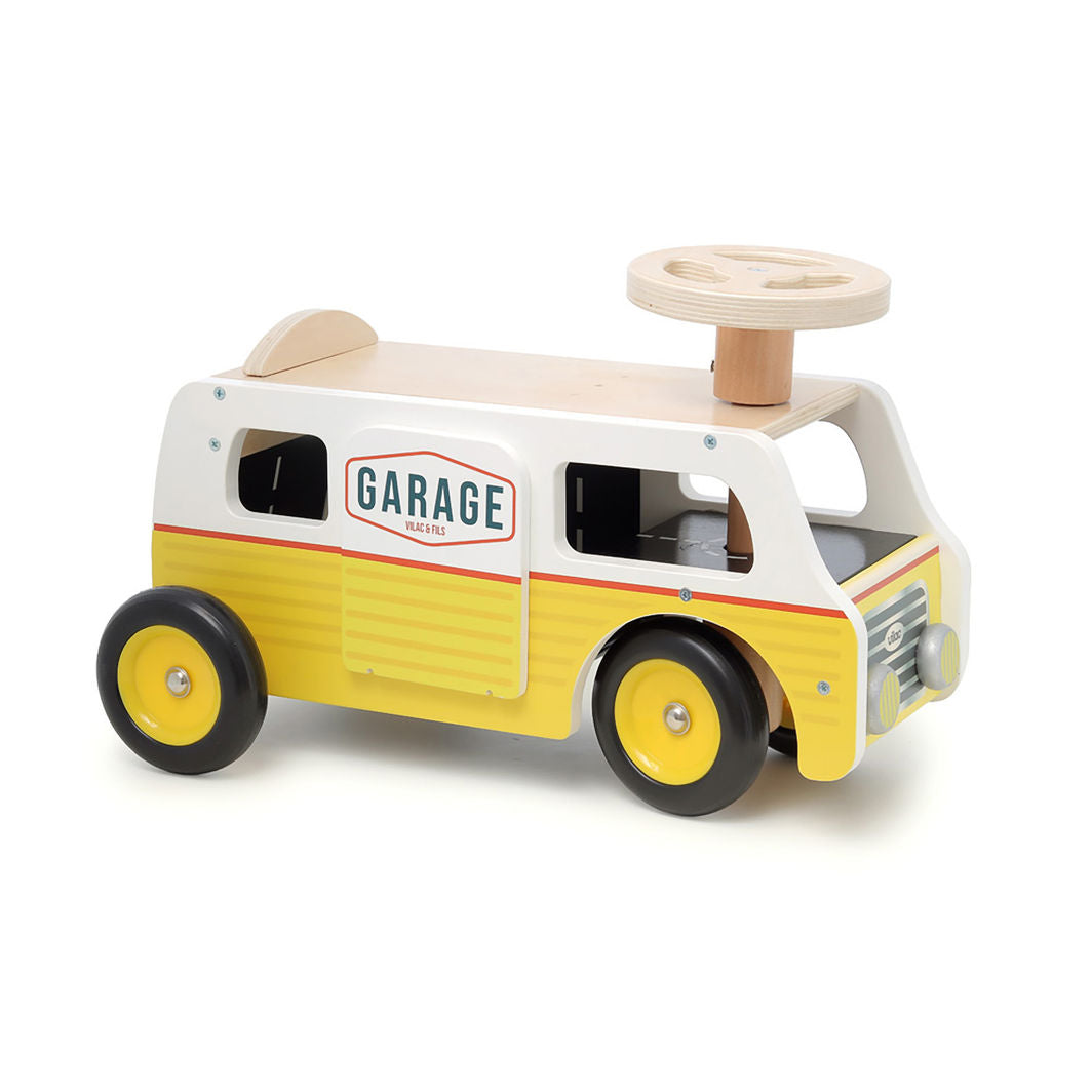 Vilac Ride-On Car, Garage with 2 Cars