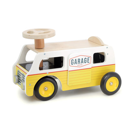 Vilac Ride-On Car, Garage with 2 Cars