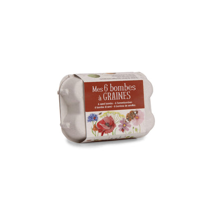 Moulin Roty, Set of 6 Seed Balls - Wildflowers