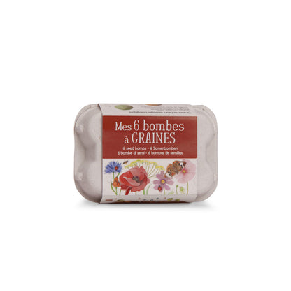 Moulin Roty, Set of 6 Seed Balls - Wildflowers