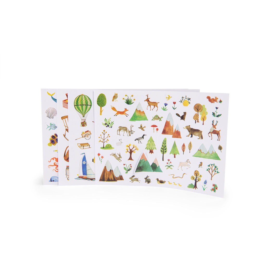 Moulin Roty - Stickers 133 pcs - Explorer