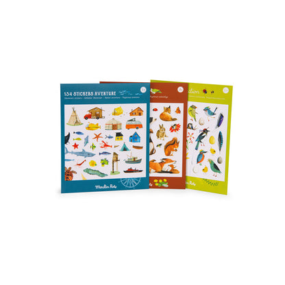 Moulin Roty - Stickers 133 pcs - Explorer
