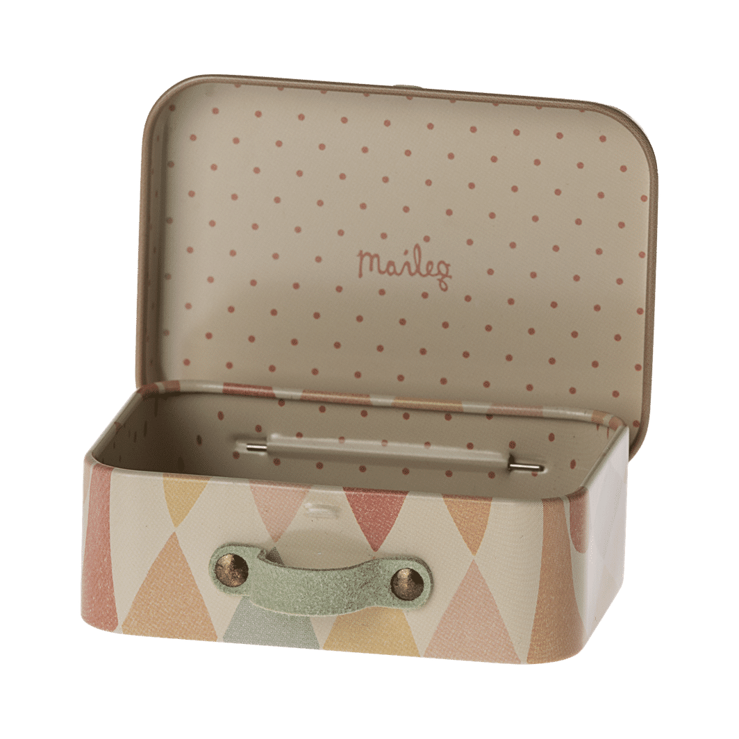 Maileg Suitcase, Micro - Harlequin