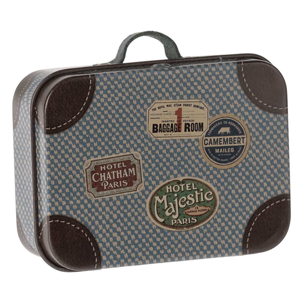 Maileg Suitcase, Micro - Blue