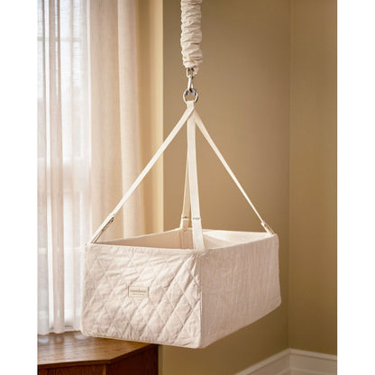 Moonboon Cradle with Foam Mattress 40 x 80 cm, Nature