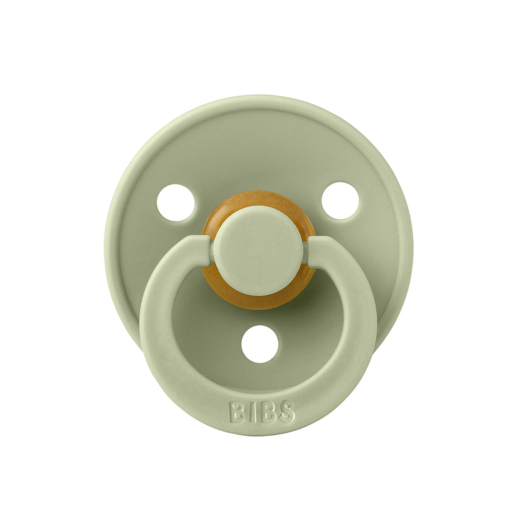 Bibs Natural Rubber Pacifier, Size 2 - Sage