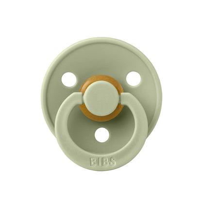 Bibs Natural Rubber Pacifier, Size 2 - Sage