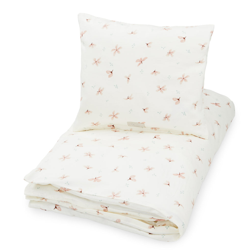 Cam Cam Junior Bedding, Organic - Windflower Cream