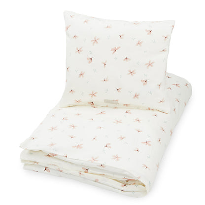 Cam Cam Junior Bedding, Organic - Windflower Cream