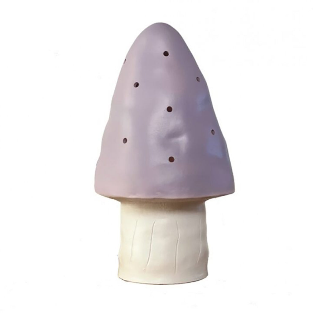 Mushroom Lamp, Small Toadstool - Lavender