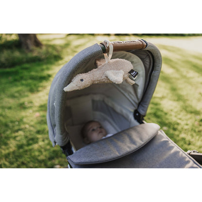 Flow Amsterdam Liva Mini Heartbeat Teddy Bear, Oat