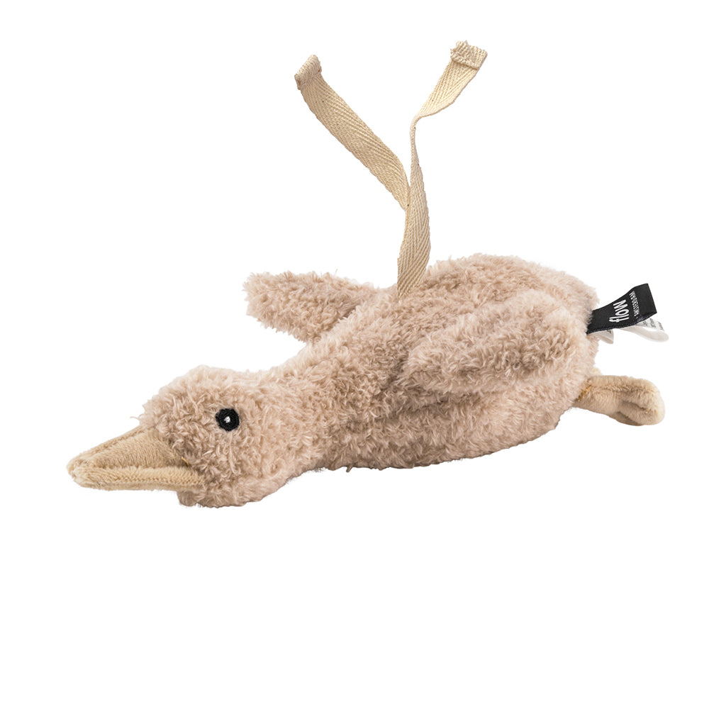 Flow Amsterdam Liva Mini Heartbeat Teddy Bear, Oat