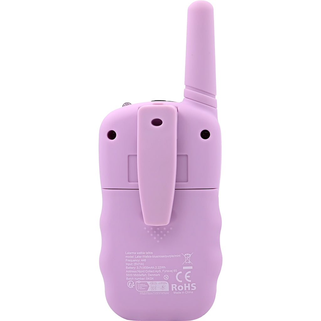 Lalarma Walkie Talkie for Kids, Purple
