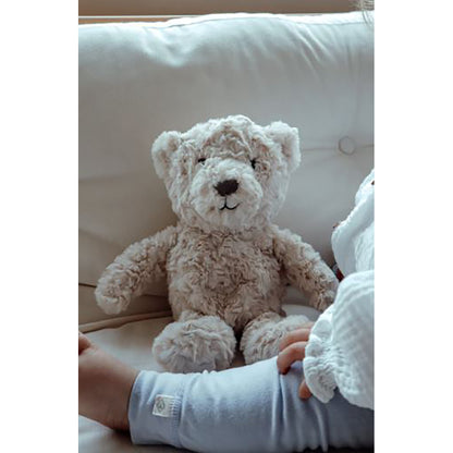 Flow Amsterdam Plush Night Light with Rechargeable Battery, Lou Teddy Bear - Beige