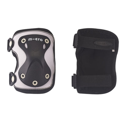 Micro - Knee and Elbow Protectors - Reflective Black - Size S or M