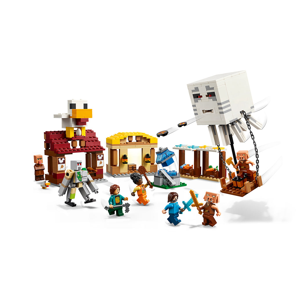 LEGO® Minecraft, Ghast Balloon Attack on the Village