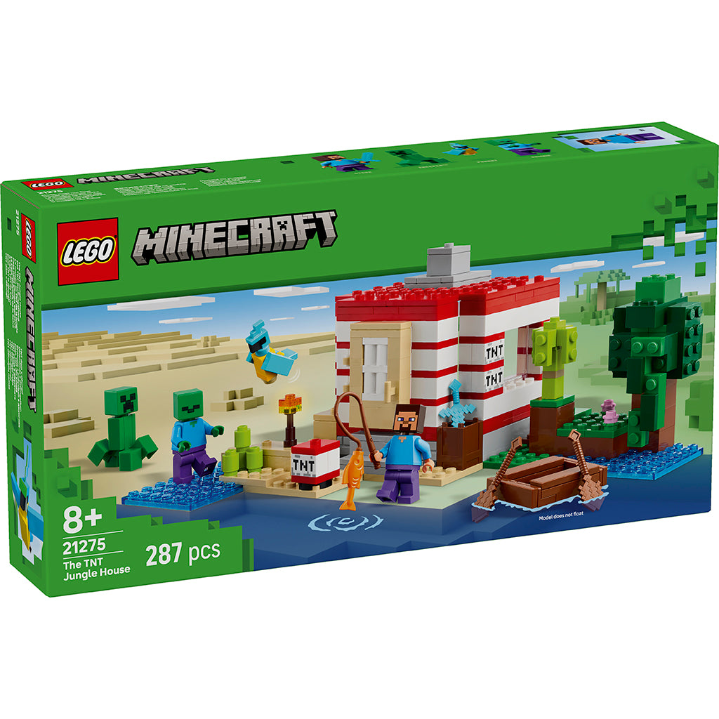 LEGO® Minecraft, TNT Jungle House