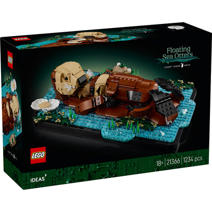 LEGO® Ideas, Floating Sea Otters