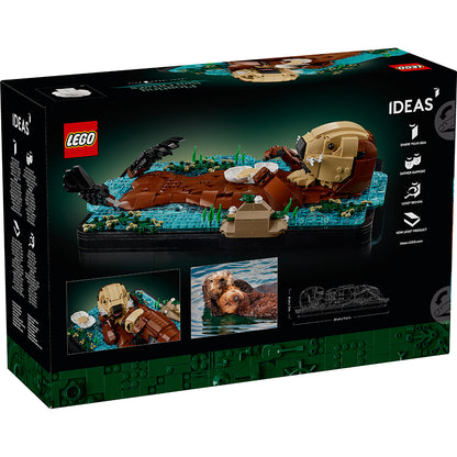 LEGO® Ideas, Floating Sea Otters