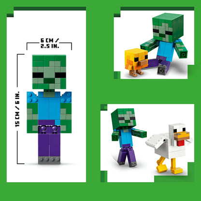 LEGO® Minecraft® Chicken Jockey