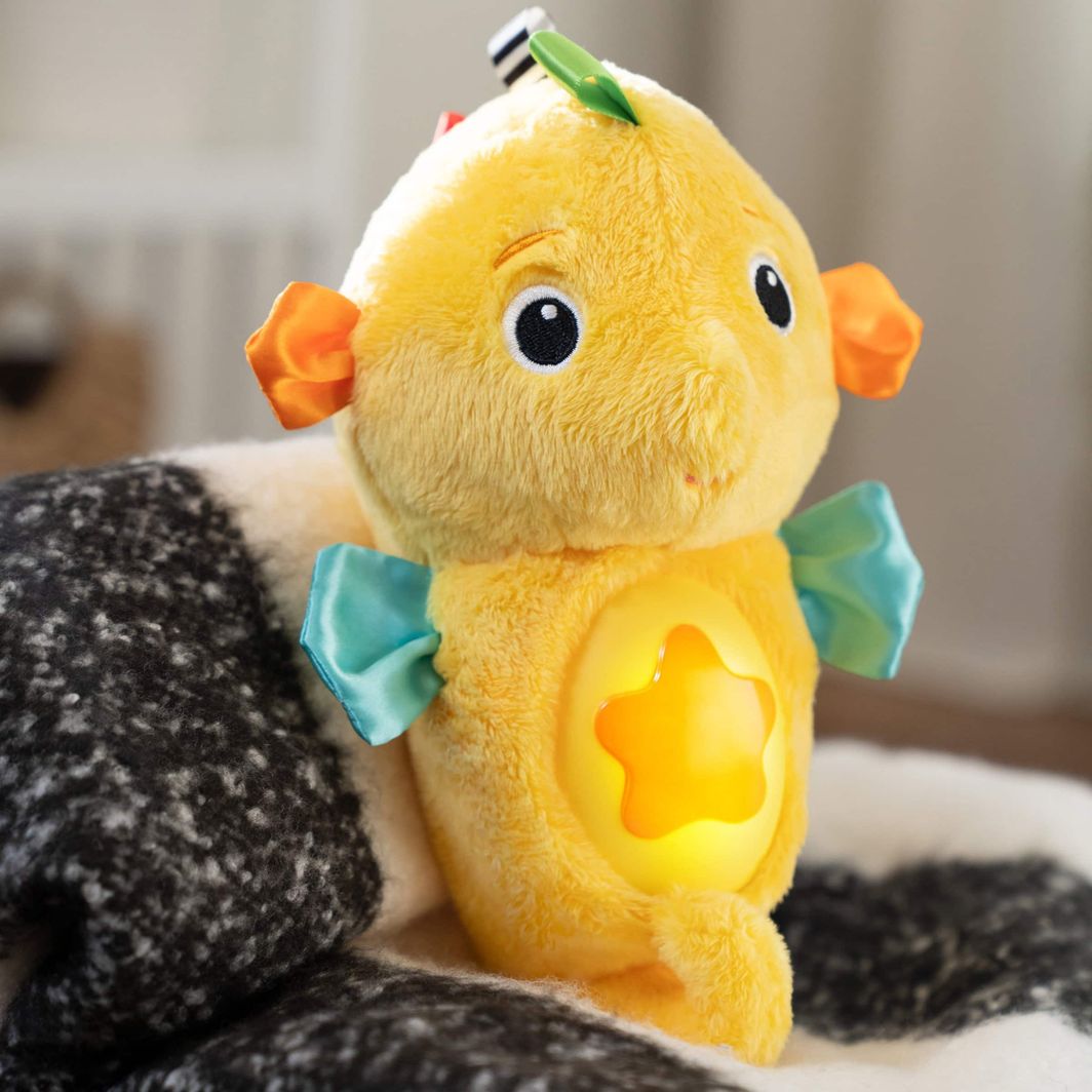 BABY Einstein Sea Dreams Seahorse™ - Soothing Plush Toy with Sound - Yellow