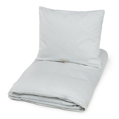 Cam Cam Juniorsengetøj, økologisk, Classic stripes blue