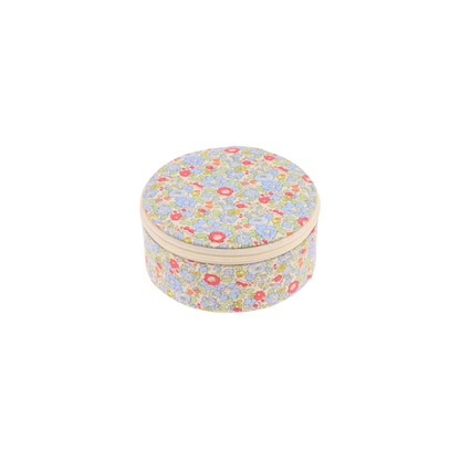 Bon Dep smykkeskrin m. Liberty print - Betsy Ann Light Blue