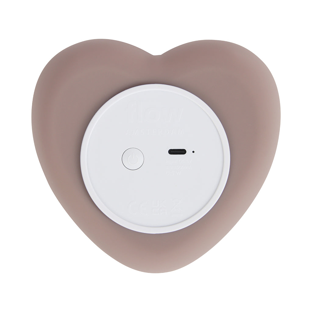 Flow Amsterdam Ruby Heart Night Lamp, Pink